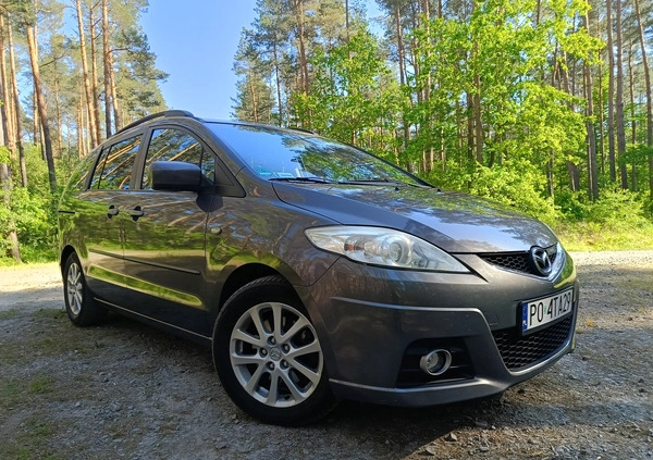 Mazda 5 cena 17900 przebieg: 236000, rok produkcji 2009 z Łęczyca małe 92